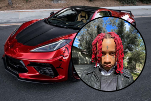 trippie redd Corvette C8 Stingray