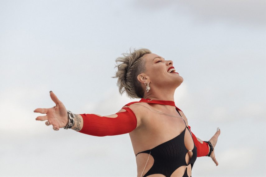 P!NK shares title track and video for ninth album, “TRUSTFALL”
